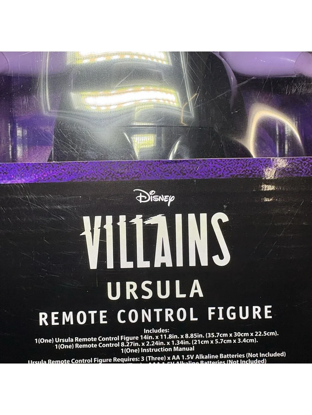 Disney Villains Ursula Remote Control Figure Nib